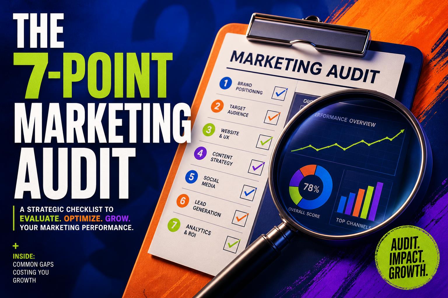 The 7-Point Marketing Audit Every Local Business Should Run Before Spending More Money